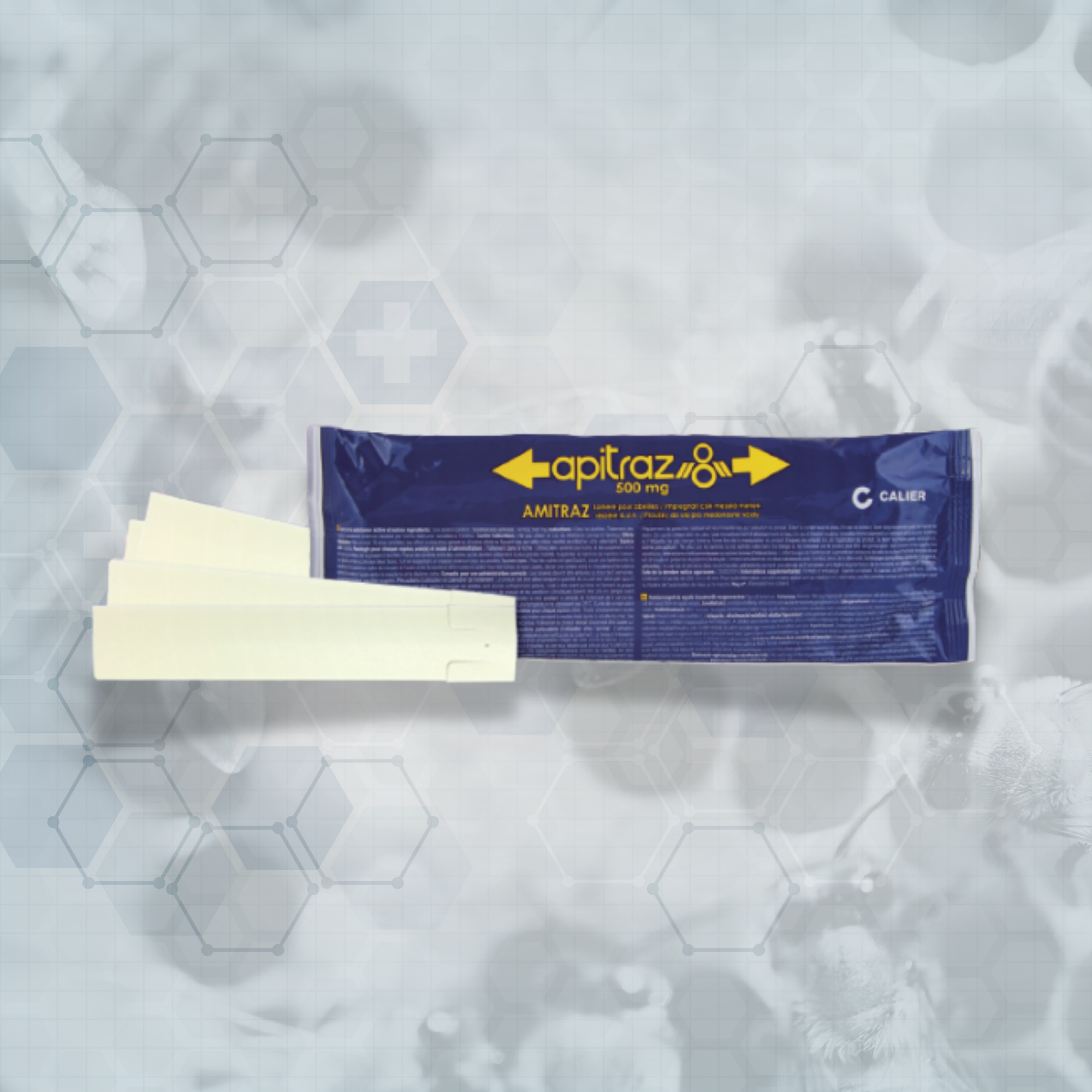 APITRAZ 500 mg impregnált csík mézelo méhek részére A.U.V.