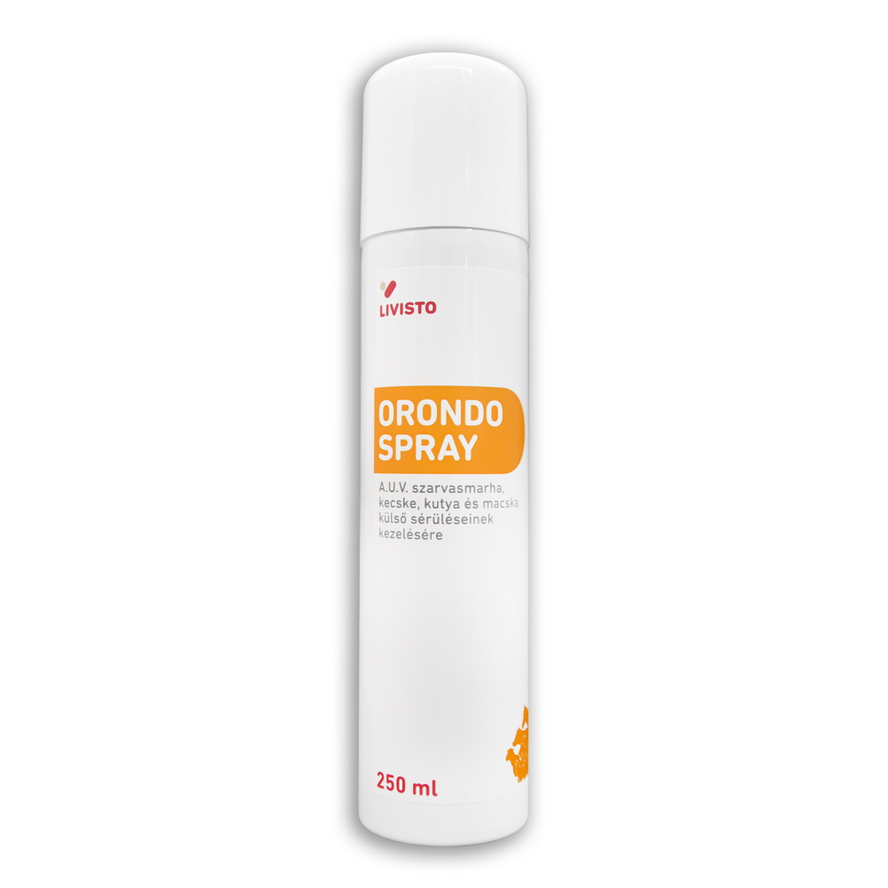 ORONDO spray A.U.V. szarvasmarha, kecske, kutya, macska részére